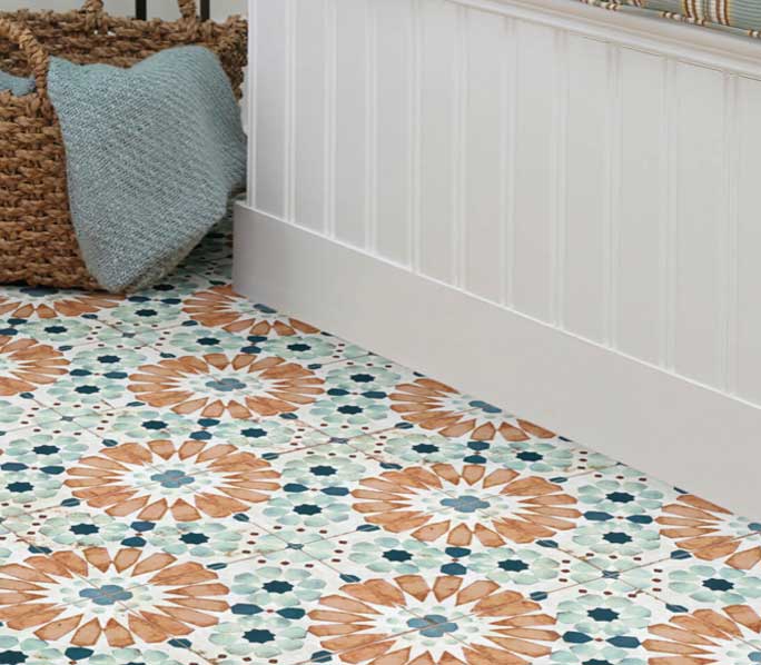 Patterned Tile Flooring | MyNewFloor.com