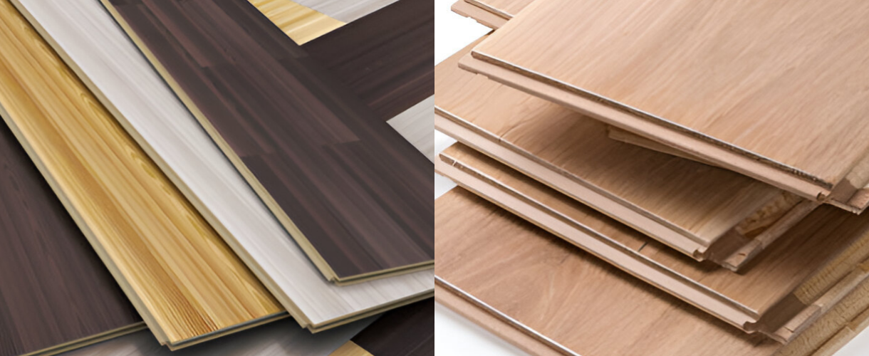 Engineered Hardwood vs Laminate Flooring